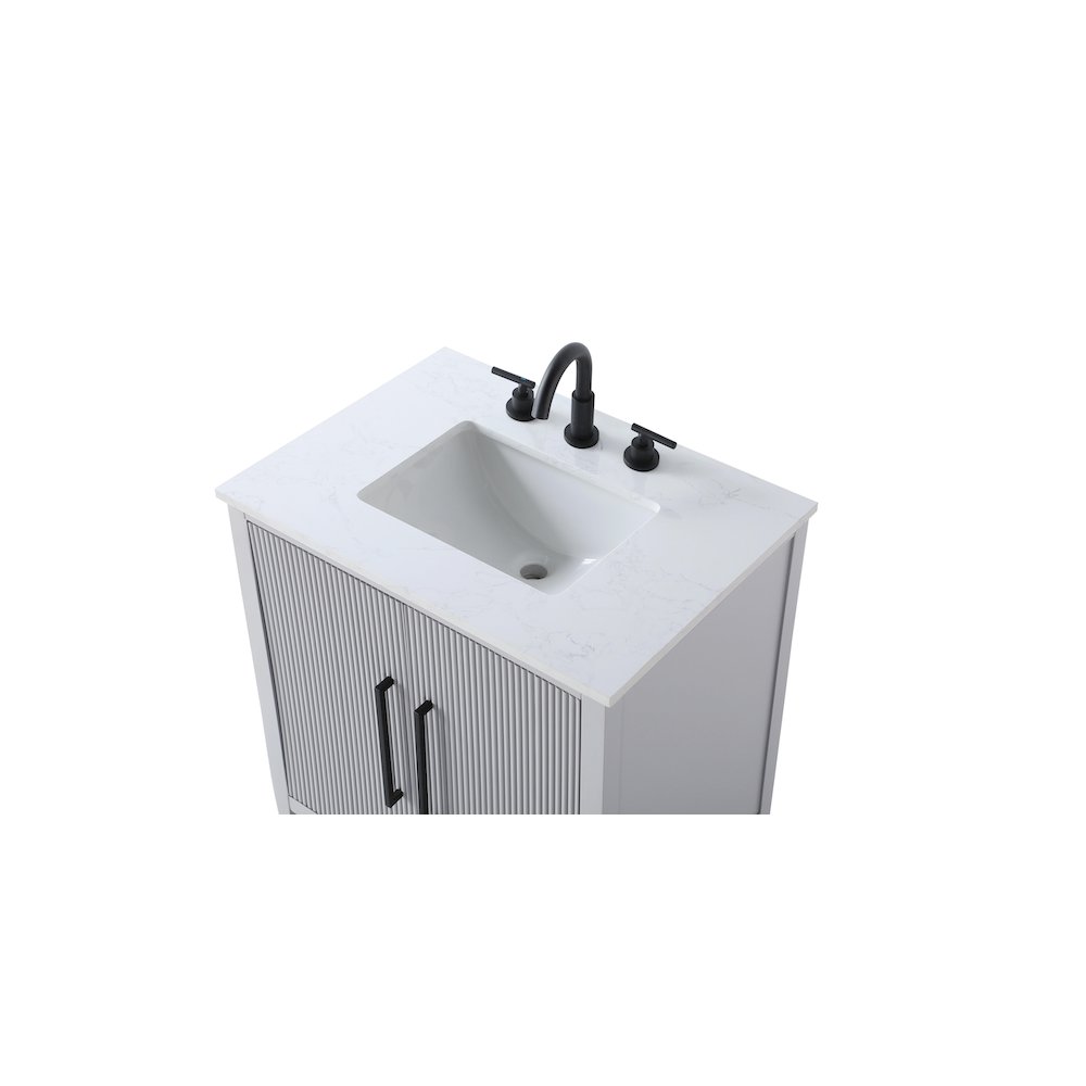 30 inch Single Bathroom Vanity in Grey