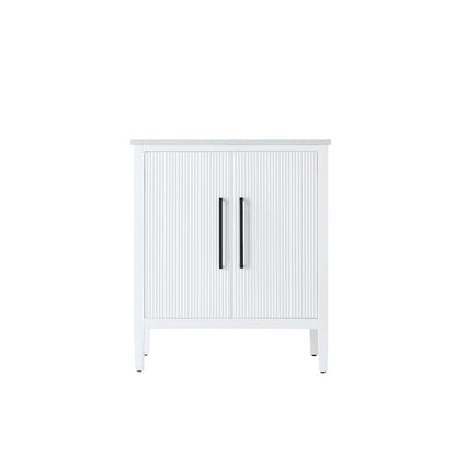 30 inch Single Bathroom Vanity in White