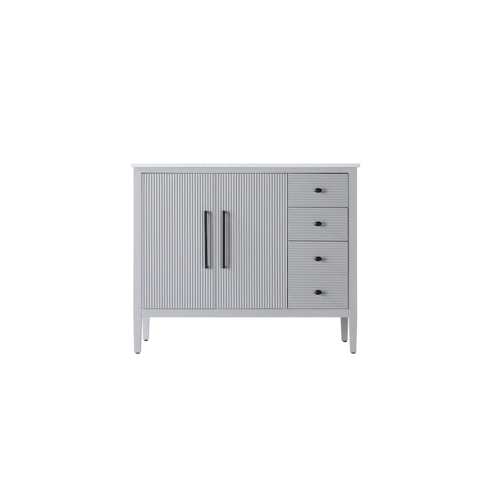 42 inch Single Bathroom Vanity in Grey