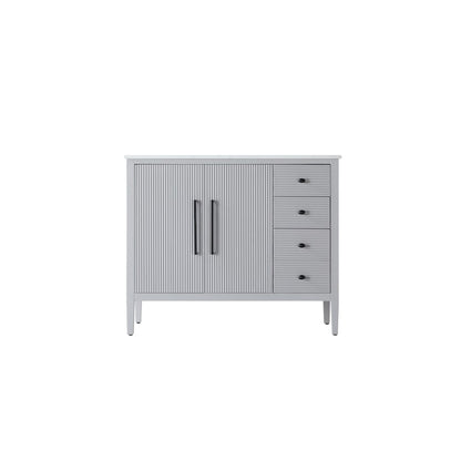 42 inch Single Bathroom Vanity in Grey