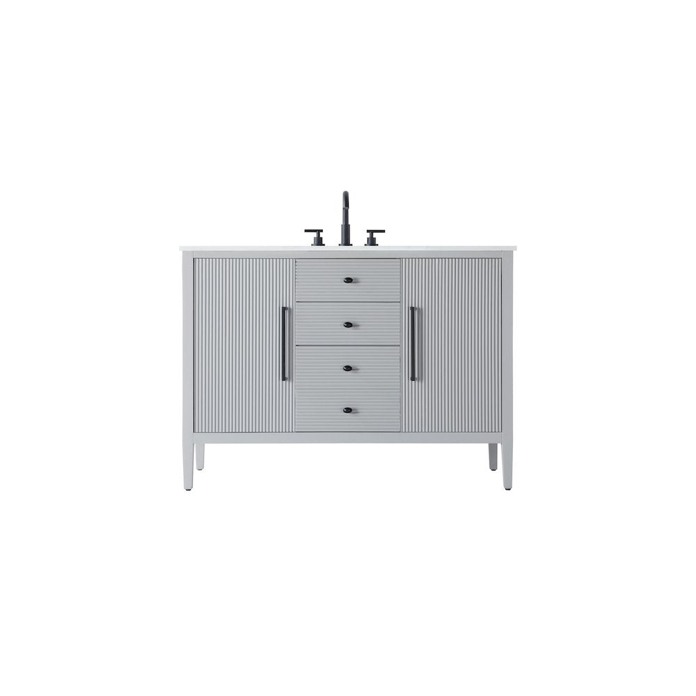 48 inch Single Bathroom Vanity in Grey