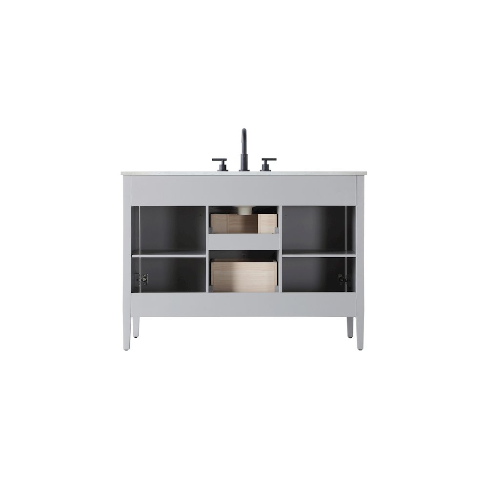 48 inch Single Bathroom Vanity in Grey