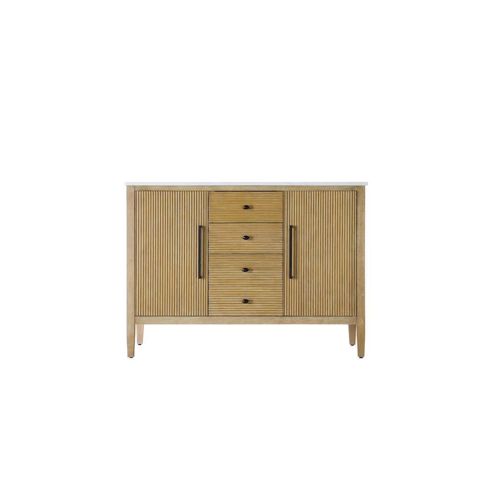 48 inch Single Bathroom Vanity in Linen Oak