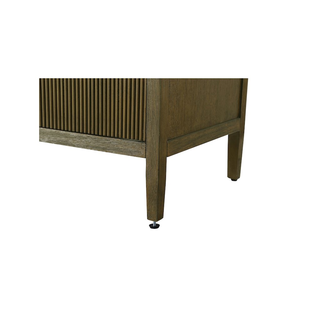 54 inch Double Bathroom Vanity in Hazel Oak