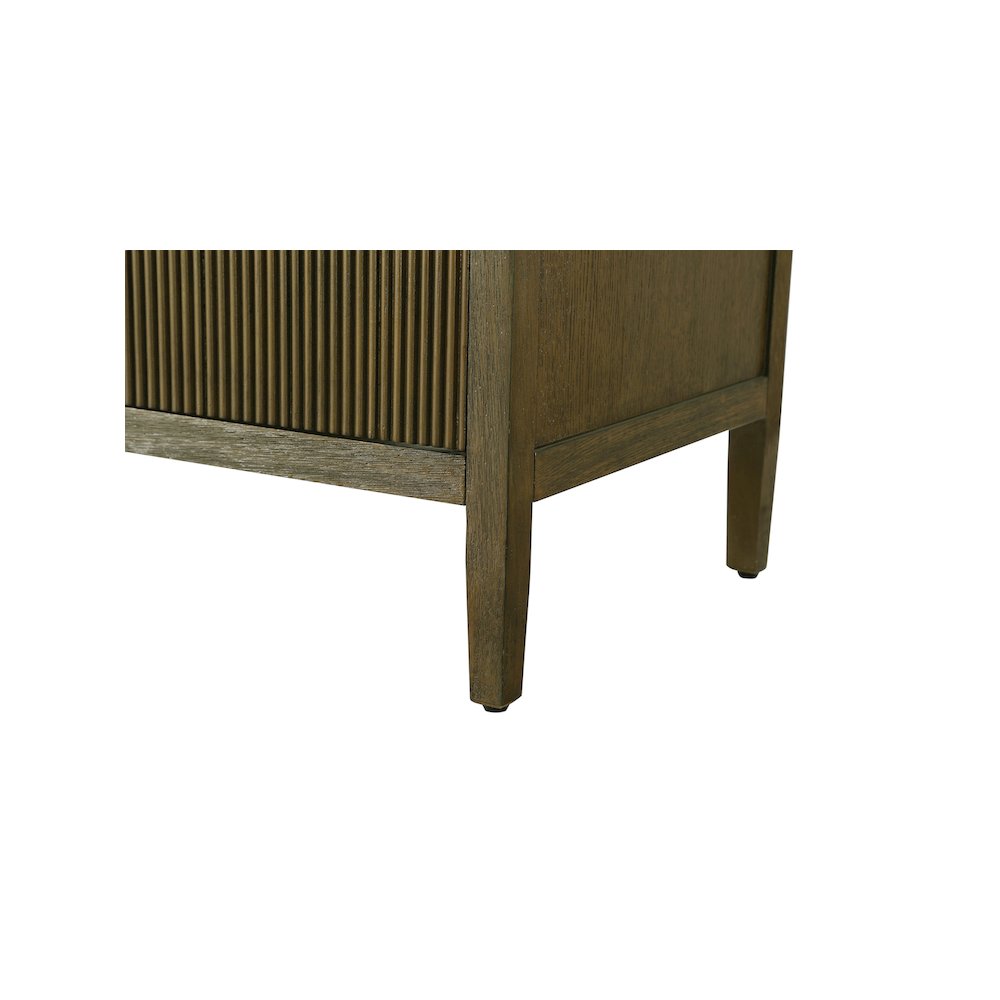 54 inch Double Bathroom Vanity in Hazel Oak