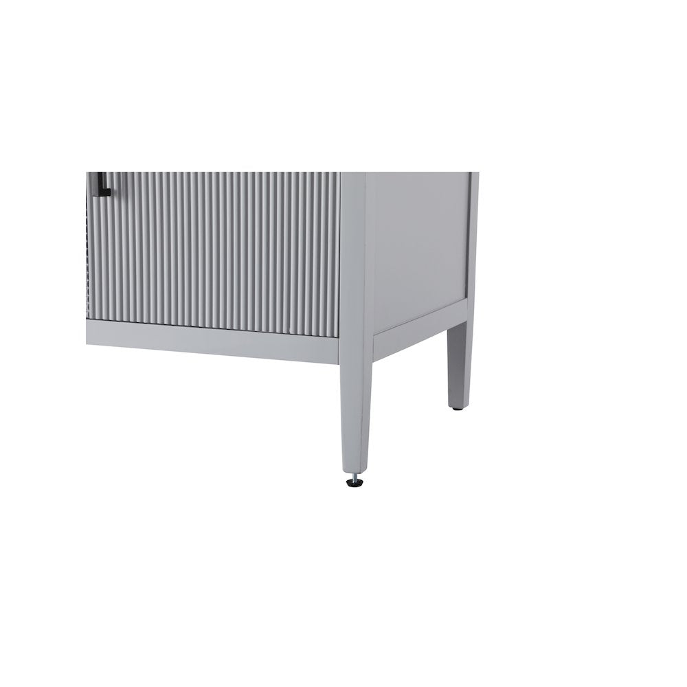 54 inch Single Bathroom Vanity in Grey