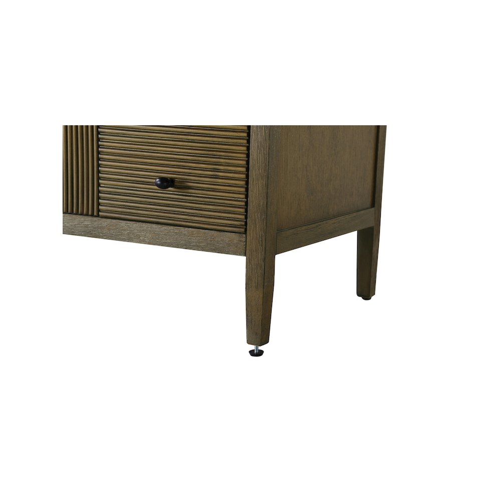 54 inch Single Bathroom Vanity in Hazel Oak