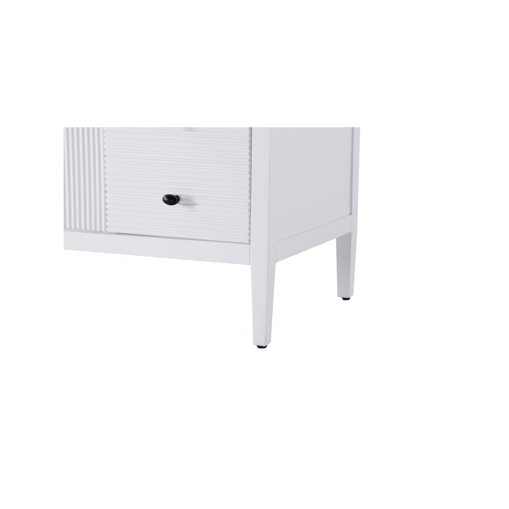 54 inch Single Bathroom Vanity in White