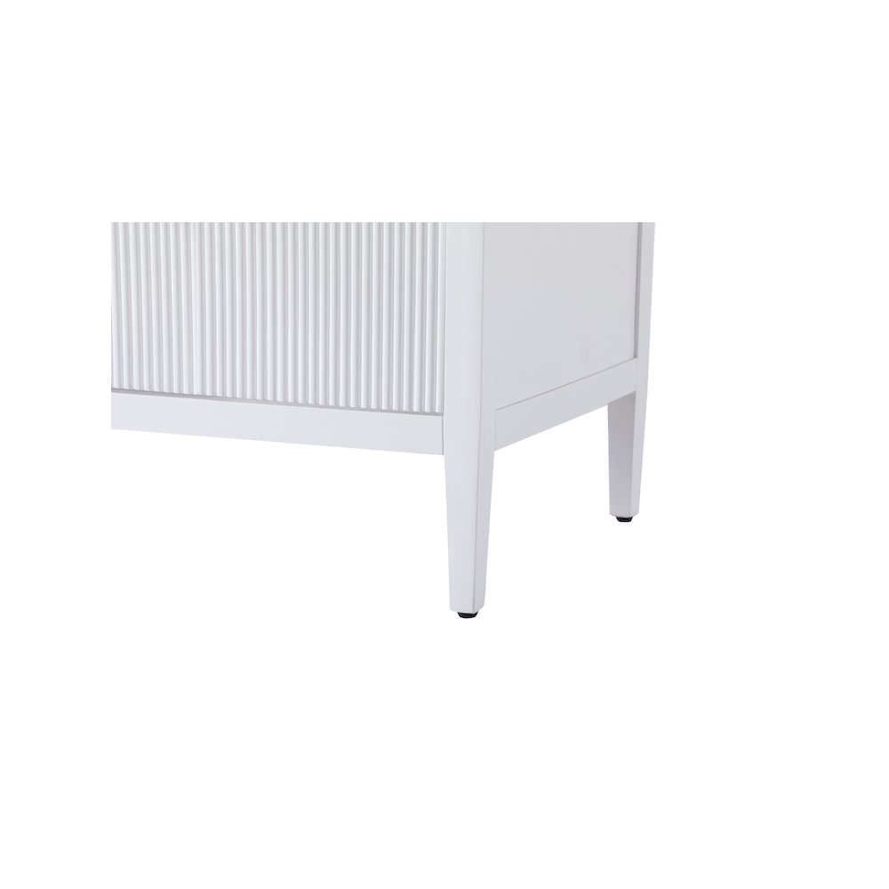60 inch Double Bathroom Vanity in White