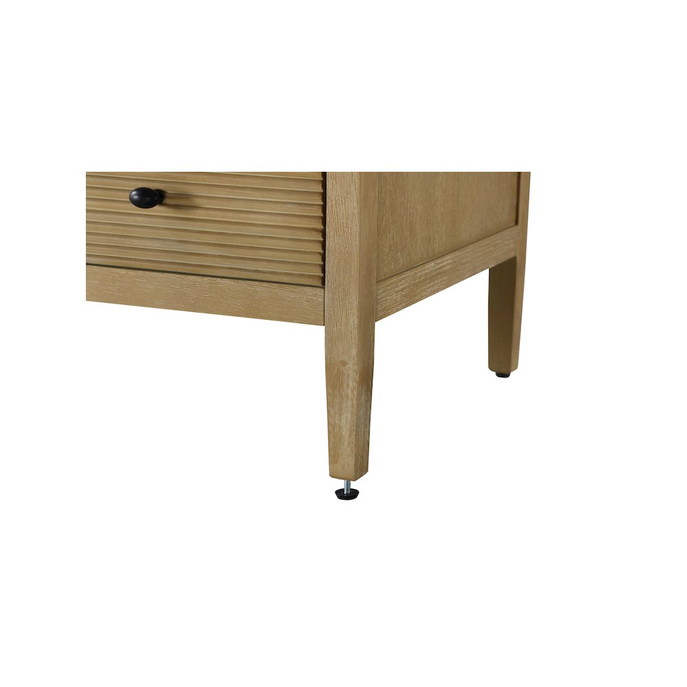 60 inch Single Bathroom Vanity in Linen Oak