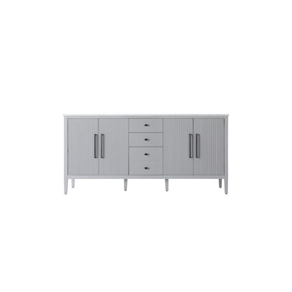 72 inch Double Bathroom Vanity in Grey