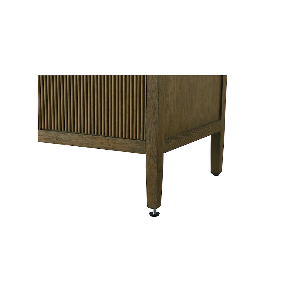 84 inch Double Bathroom Vanity in Hazel Oak