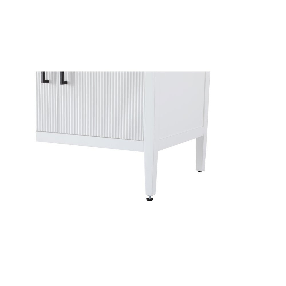 84 inch Double Bathroom Vanity in White