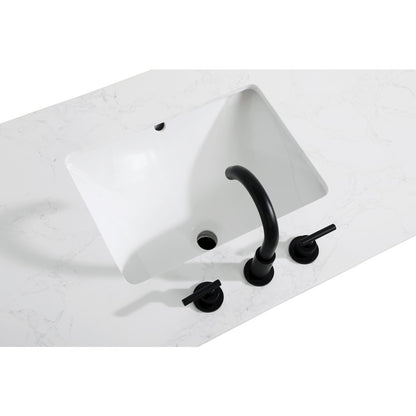 Alden 24 Inch Single Bathroom Vanity In Honey Brown