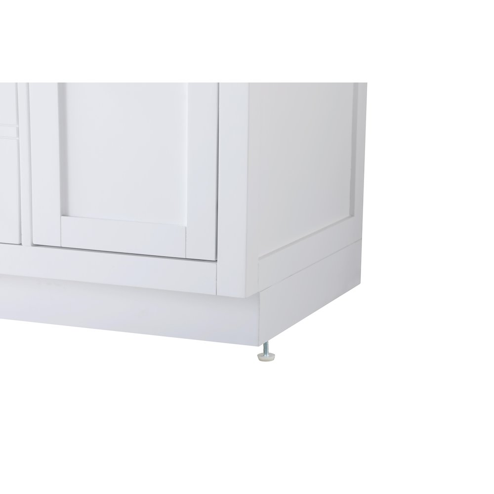 Alden 42 Inch Single Bathroom Vanity In White