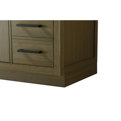 Alden 48 Inch Single Bathroom Vanity In Chestnut Brown