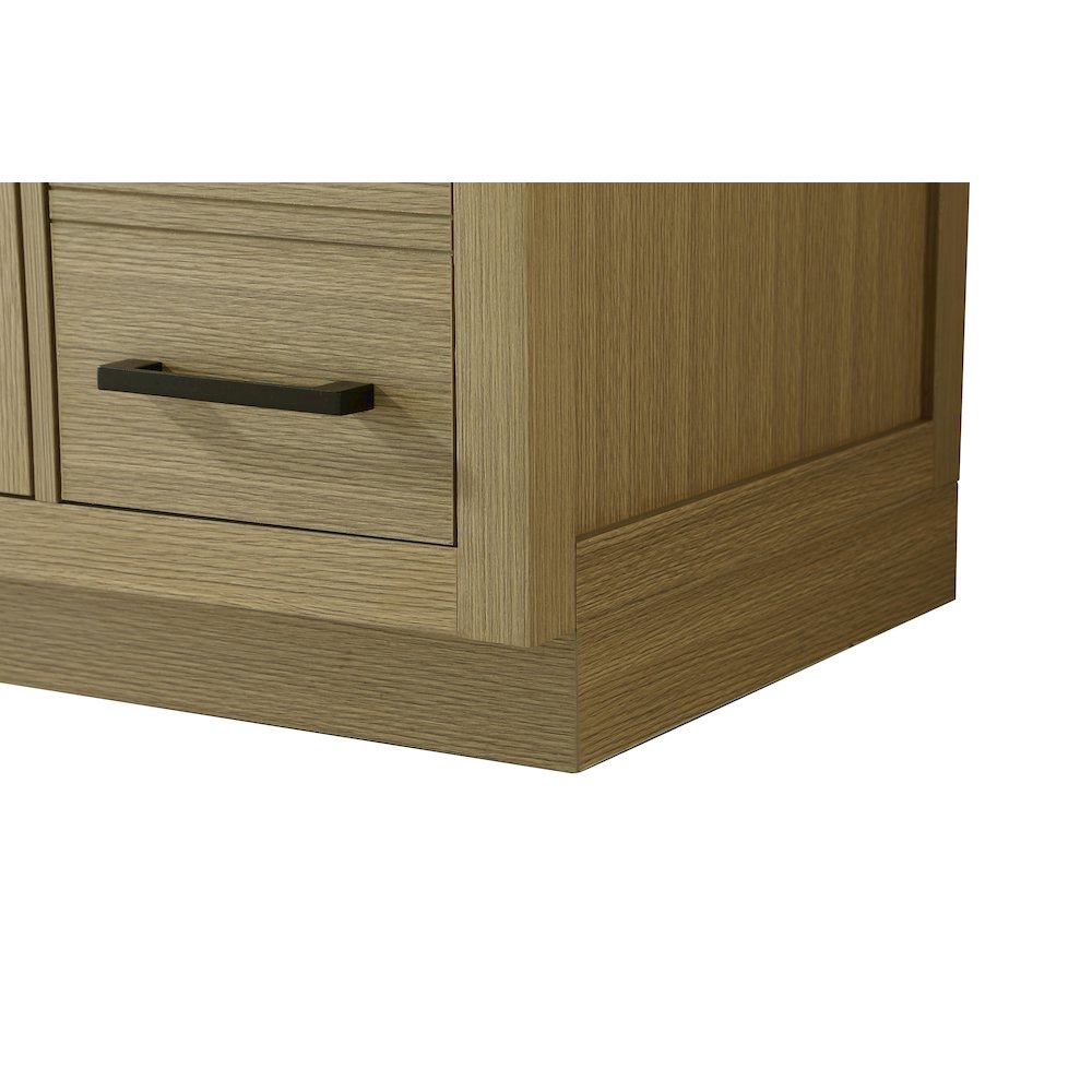Alden 54 Inch Single Bathroom Vanity In Honey Brown
