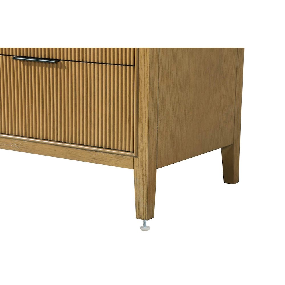 30 inch Single Bathroom Vanity in Honey Teak