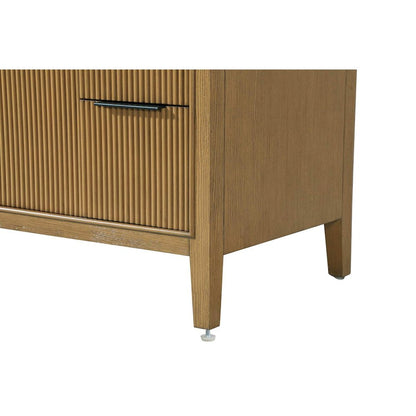 48 inch Single Bathroom Vanity in Honey Teak