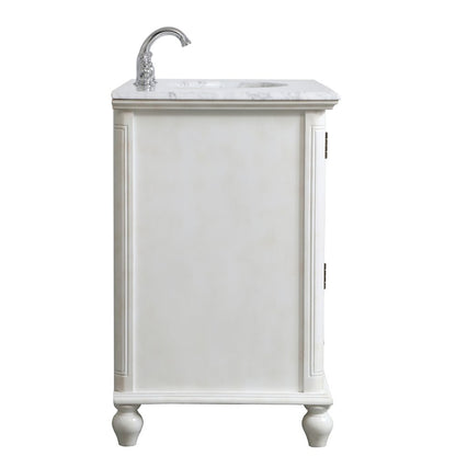 36 inch Single Bathroom Vanity in Antique White