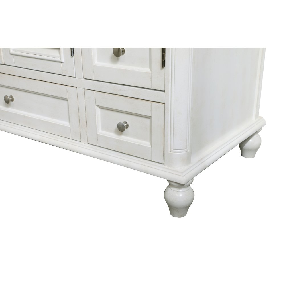 42 inch Single Bathroom Vanity in Antique White