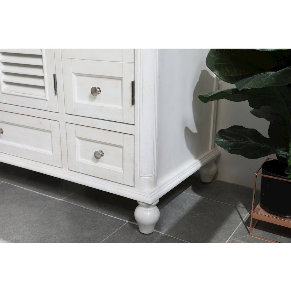 42 inch Single Bathroom Vanity in Antique White