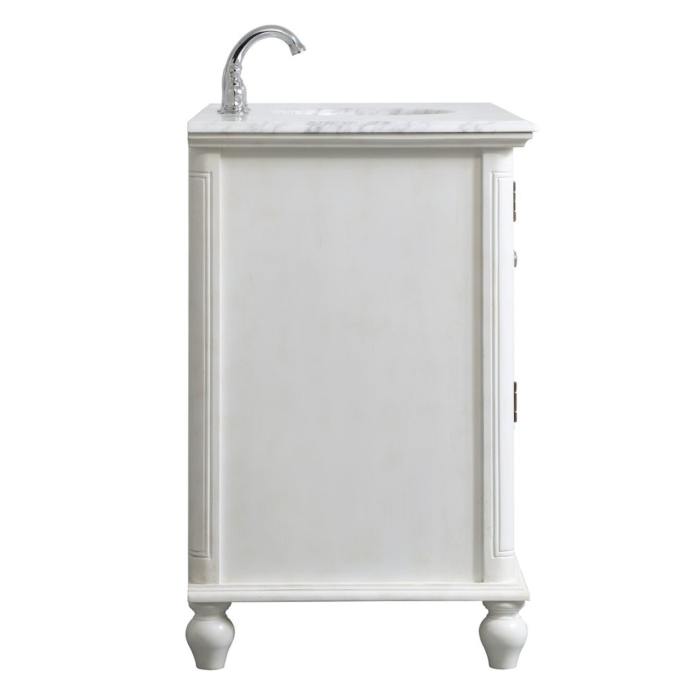 42 inch Single Bathroom Vanity in Antique White