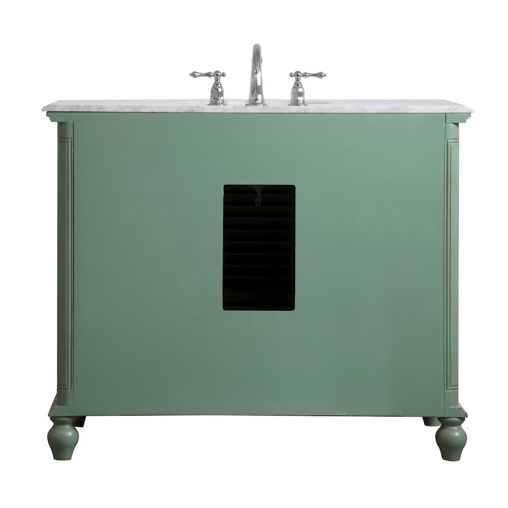 42 inch Single Bathroom Vanity in Vintage Mint