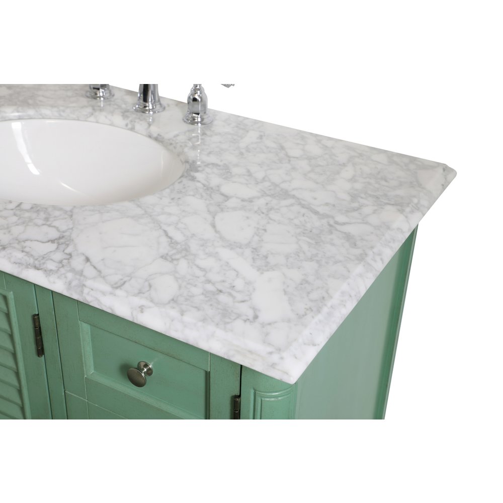 42 inch Single Bathroom Vanity in Vintage Mint