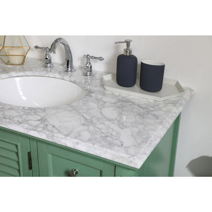 42 inch Single Bathroom Vanity in Vintage Mint