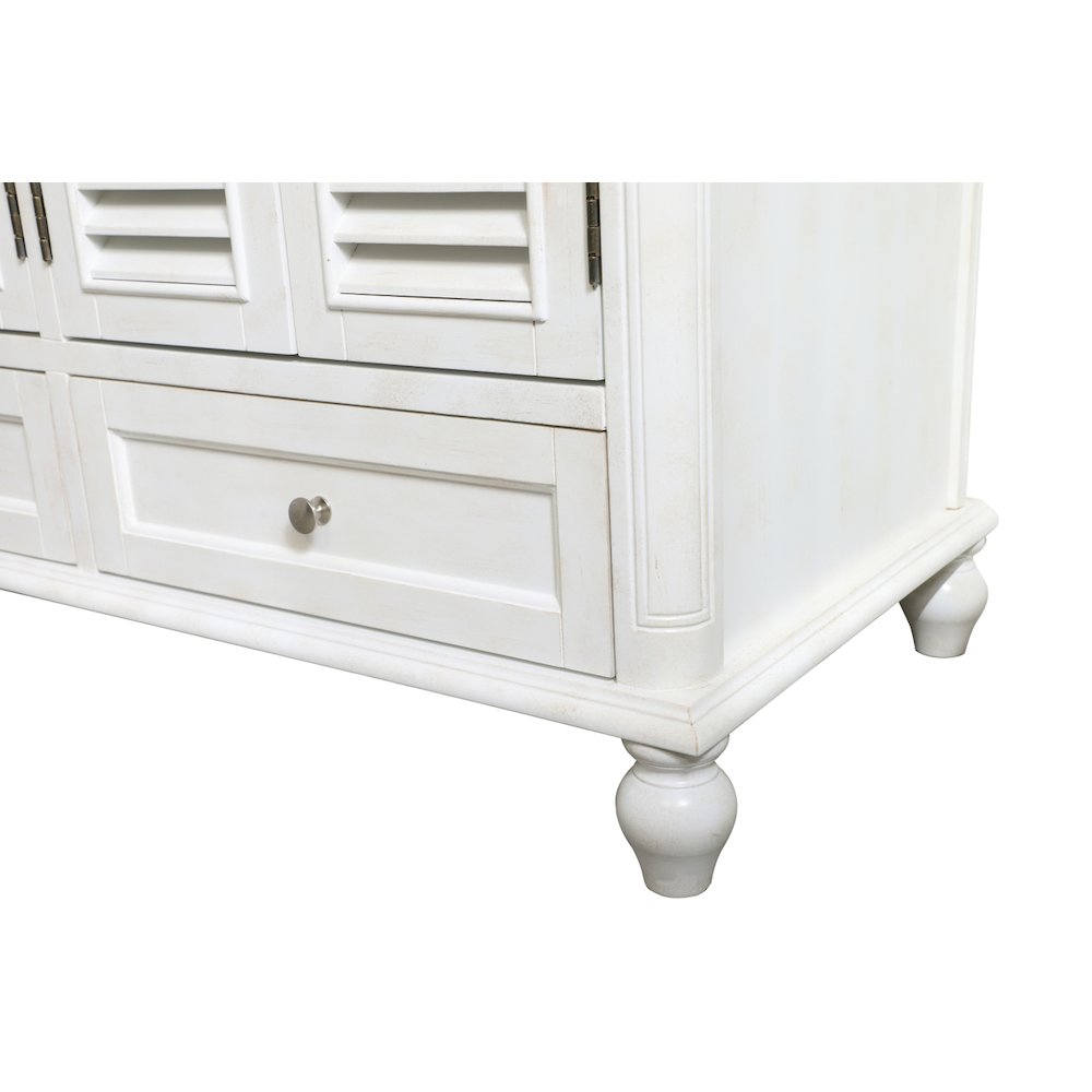 48 inch Single Bathroom Vanity in Antique White