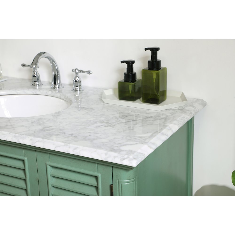 48 inch Single Bathroom Vanity in Vintage Mint