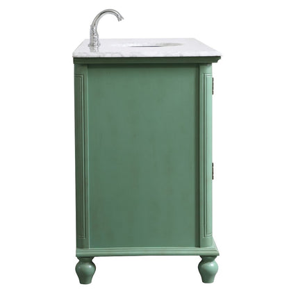 48 inch Single Bathroom Vanity in Vintage Mint