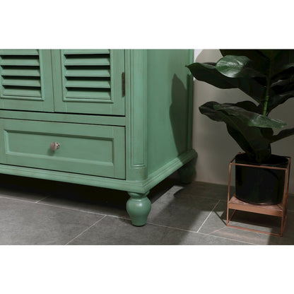 48 inch Single Bathroom Vanity in Vintage Mint