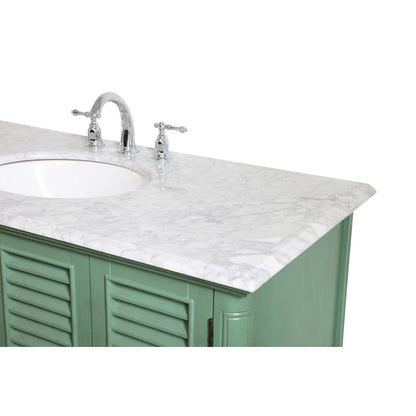 48 inch Single Bathroom Vanity in Vintage Mint