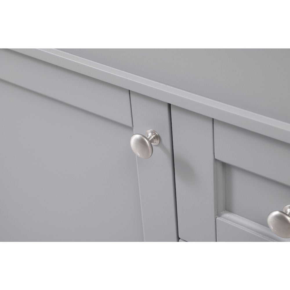 32 inch Single bathroom vanity in grey