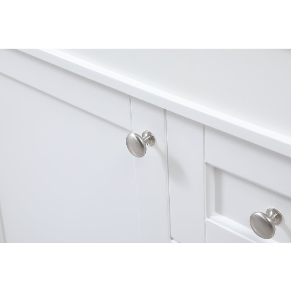 32 inch Single bathroom vanity in white