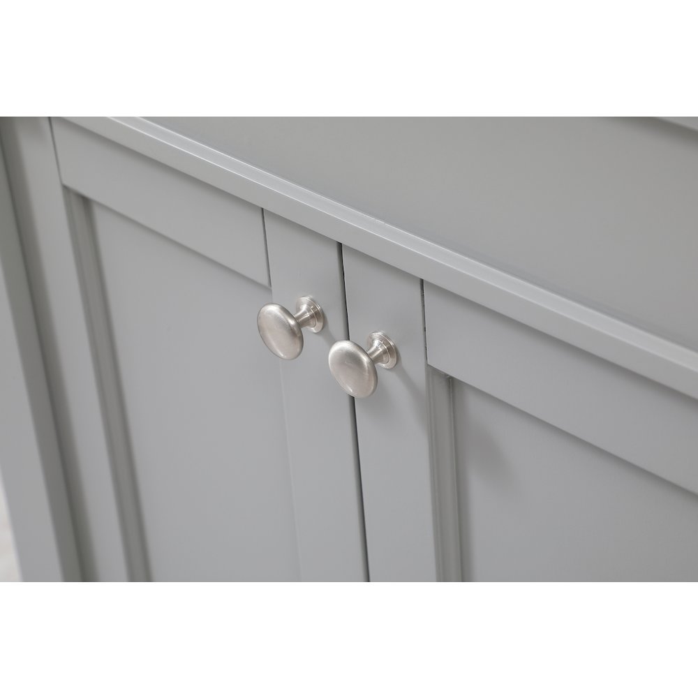 36 inch Single bathroom vanity in grey