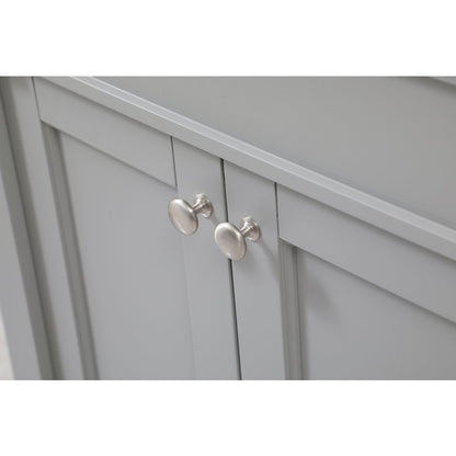 36 inch Single bathroom vanity in grey