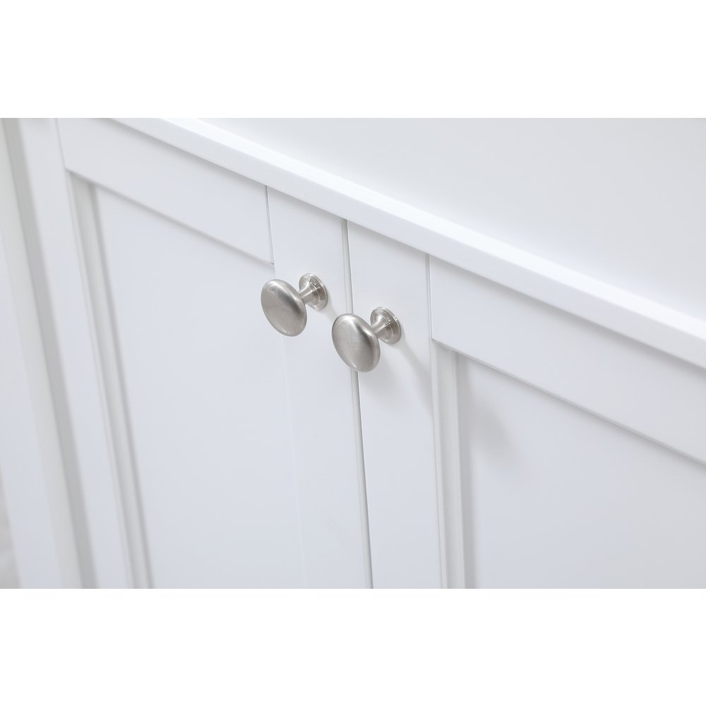 36 inch Single bathroom vanity in white