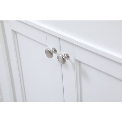 36 inch Single bathroom vanity in white