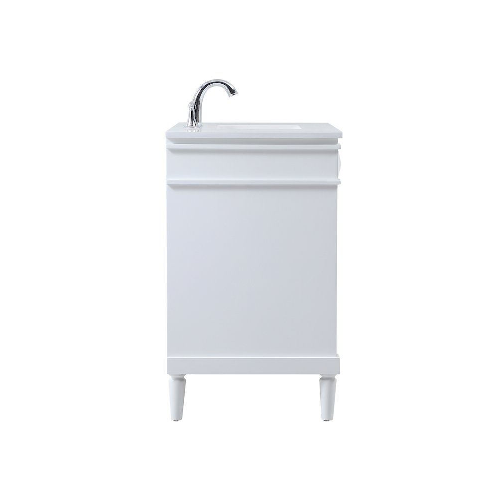 36 inch Single bathroom vanity in white