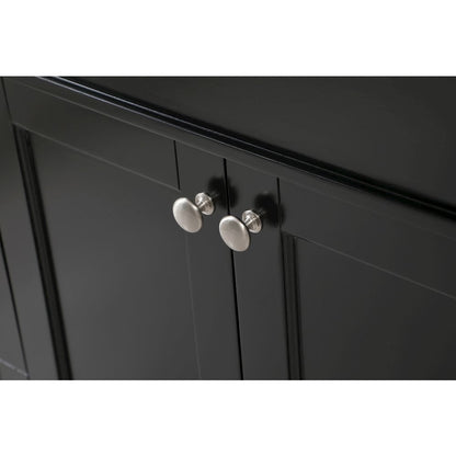 48 inch Single bathroom vanity in black