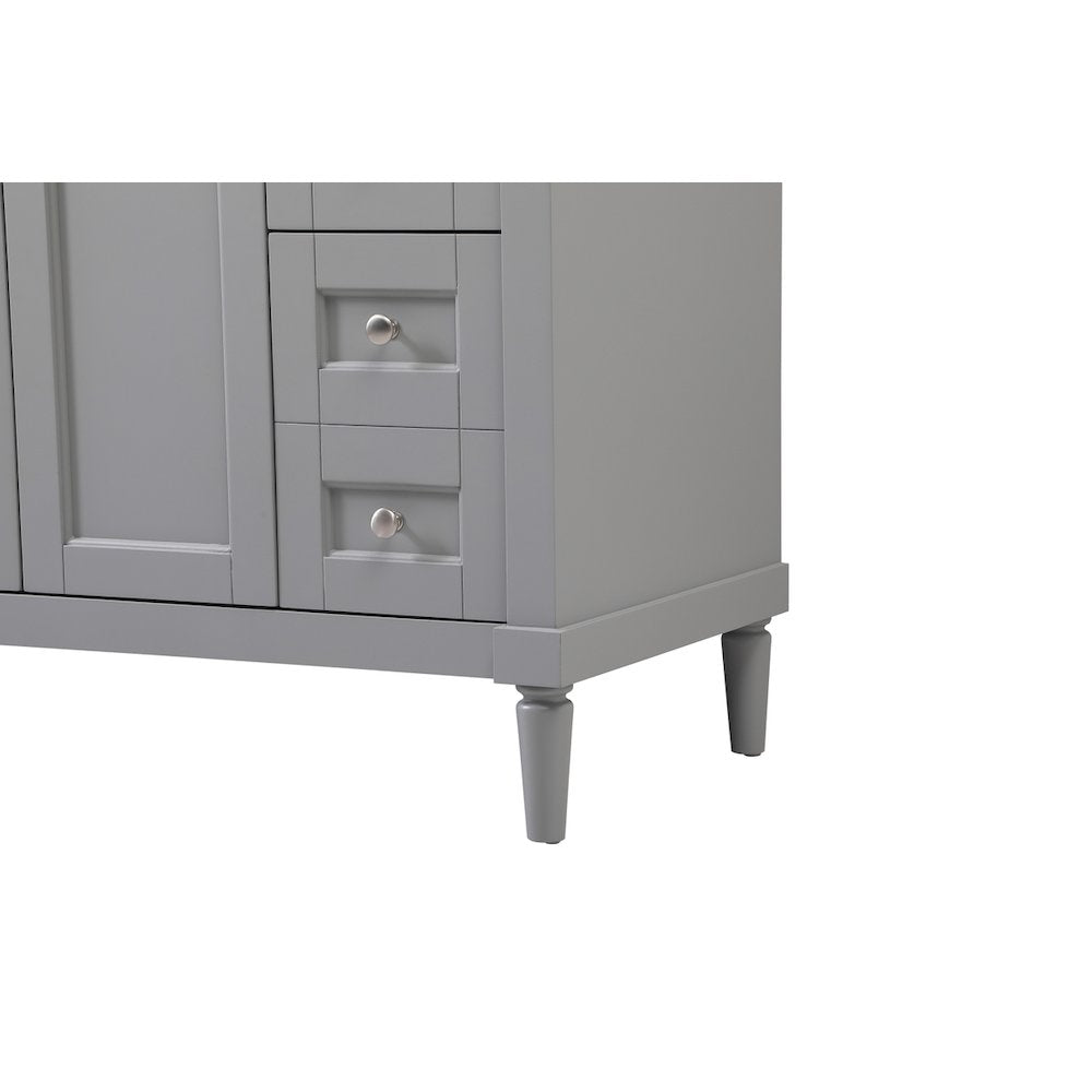 48 inch Single bathroom vanity in grey