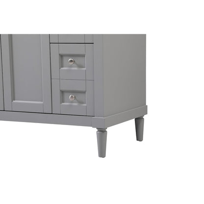 48 inch Single bathroom vanity in grey