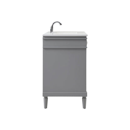 48 inch Single bathroom vanity in grey