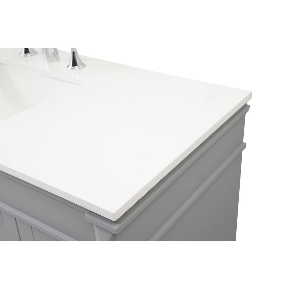48 inch Single bathroom vanity in grey