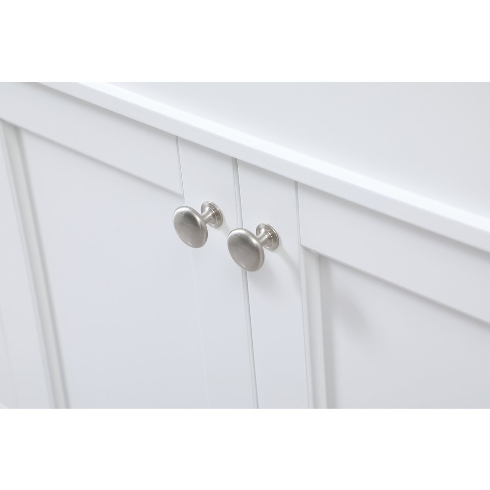 48 inch Single bathroom vanity in white
