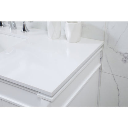 48 inch Single bathroom vanity in white