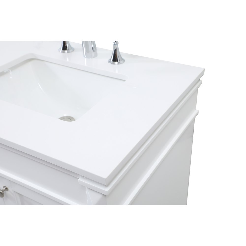 72 inch double bathroom vanity in white